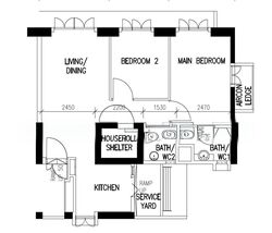 Blk 87 Skyville @ Dawson (Queenstown), HDB 3 Rooms #551837781